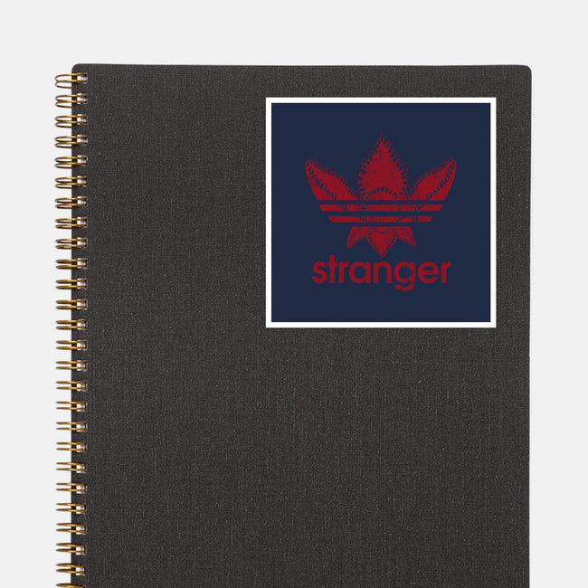 Athletic Stranger-none glossy sticker-SarahCave