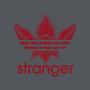 Athletic Stranger-none polyester shower curtain-SarahCave