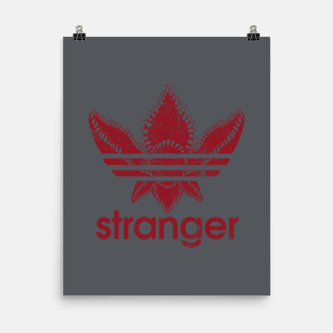 Athletic Stranger-none matte poster-SarahCave