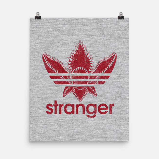 Athletic Stranger-none matte poster-SarahCave