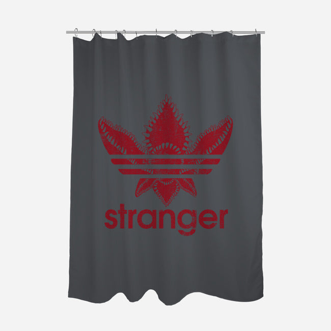 Athletic Stranger-none polyester shower curtain-SarahCave