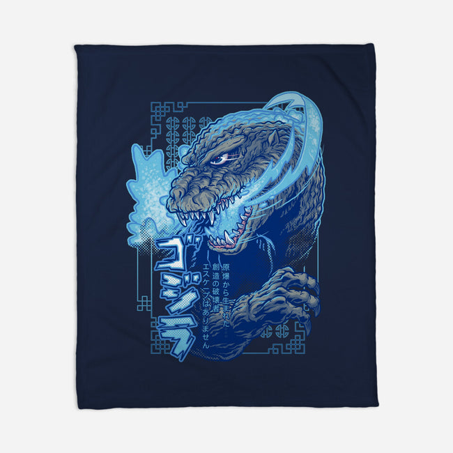 Atomic Fire Born-none fleece blanket-cs3ink