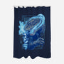 Atomic Fire Born-none polyester shower curtain-cs3ink