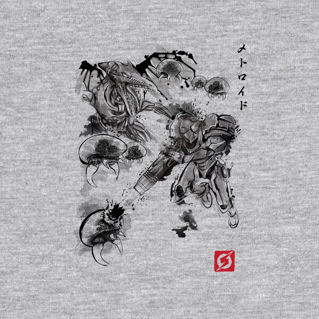 Attack of the Space Pirates Sumi-e-youth pullover sweatshirt-DrMonekers