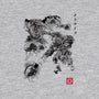 Attack of the Space Pirates Sumi-e-youth pullover sweatshirt-DrMonekers
