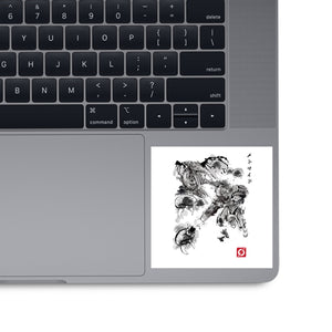 Attack of the Space Pirates Sumi-e