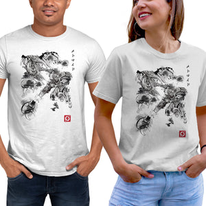 Attack of the Space Pirates Sumi-e