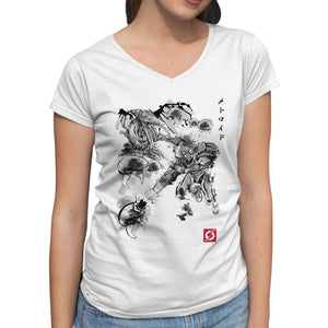 Attack of the Space Pirates Sumi-e