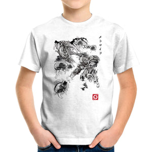 Attack of the Space Pirates Sumi-e