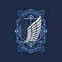 Attack on Art Deco-none basic tote-ChocolateRaisinFury