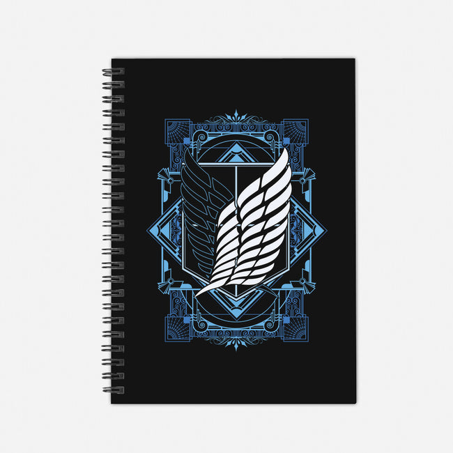 Attack on Art Deco-none dot grid notebook-ChocolateRaisinFury