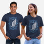 Attack on Art Deco-unisex basic tee-ChocolateRaisinFury