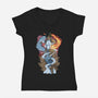 Avatar of the Water Tribe-womens v-neck tee-TrulyEpic