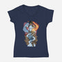 Avatar of the Water Tribe-womens v-neck tee-TrulyEpic