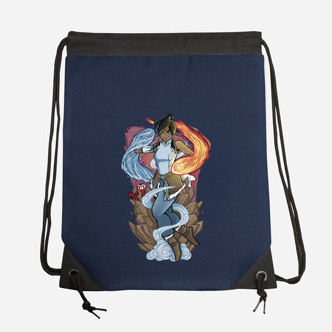 Avatar of the Water Tribe-none drawstring bag-TrulyEpic