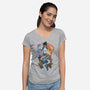 Avatar of the Water Tribe-womens v-neck tee-TrulyEpic