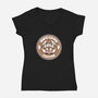 Awesome Coffee-womens v-neck tee-krisren28