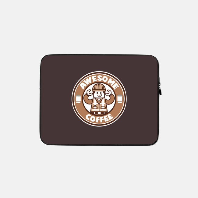 Awesome Coffee-none zippered laptop sleeve-krisren28