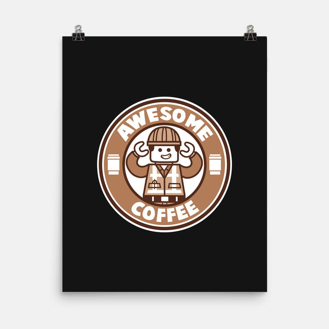 Awesome Coffee-none matte poster-krisren28