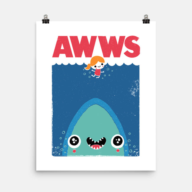 Awws-none matte poster-dinomike