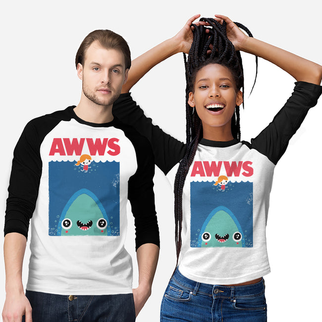 Awws-unisex baseball tee-dinomike