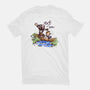Axe & Bow-womens fitted tee-javiclodo