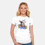 Axe & Bow-womens fitted tee-javiclodo