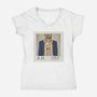 1757-womens v-neck tee-diha