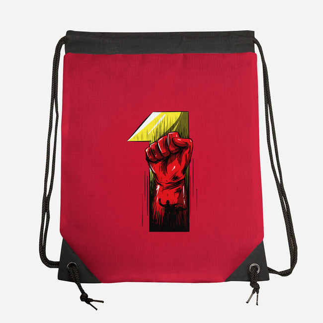 1 Punch!-none drawstring bag-Gil