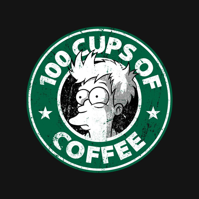 100 Cups of Coffee-none glossy sticker-Barbadifuoco