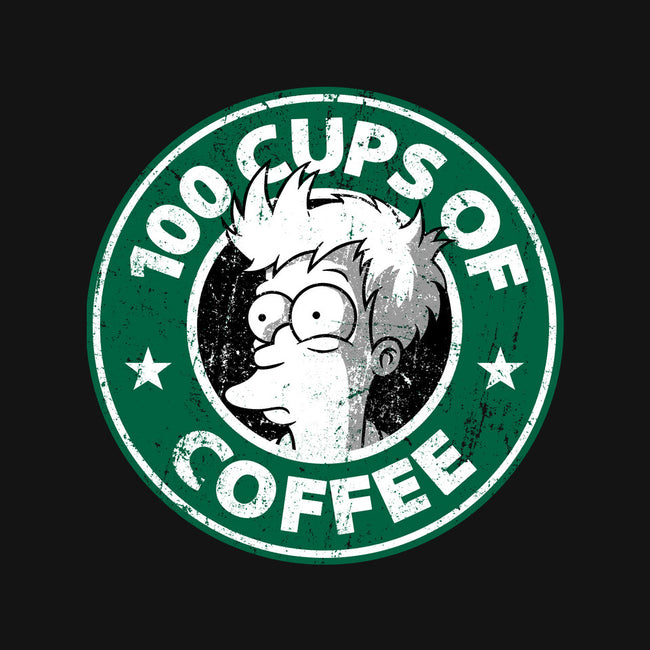 100 Cups of Coffee-unisex kitchen apron-Barbadifuoco