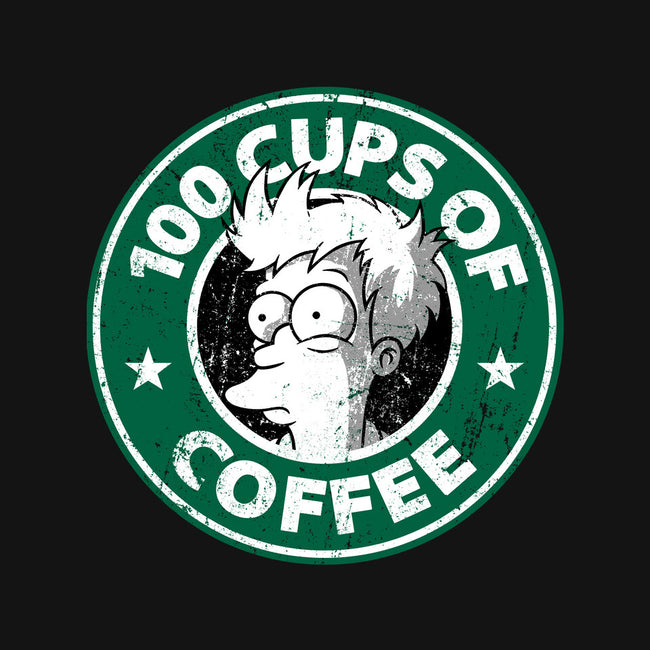 100 Cups of Coffee-none non-removable cover w insert throw pillow-Barbadifuoco