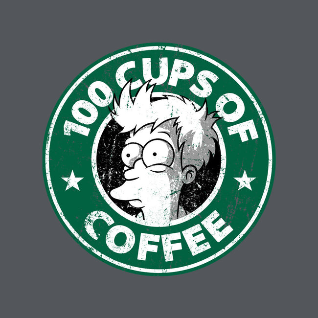 100 Cups of Coffee-none matte poster-Barbadifuoco