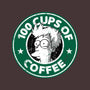 100 Cups of Coffee-none basic tote-Barbadifuoco