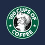100 Cups of Coffee-none drawstring bag-Barbadifuoco