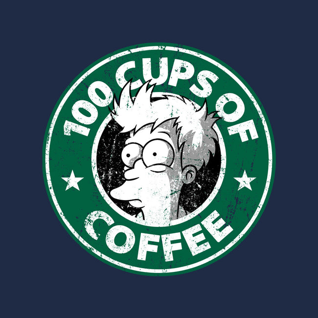 100 Cups of Coffee-womens v-neck tee-Barbadifuoco