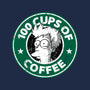 100 Cups of Coffee-unisex basic tee-Barbadifuoco