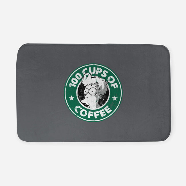 100 Cups of Coffee-none memory foam bath mat-Barbadifuoco