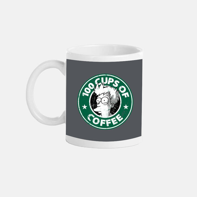 100 Cups of Coffee-none glossy mug-Barbadifuoco