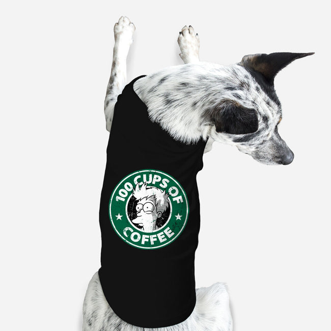 100 Cups of Coffee-dog basic pet tank-Barbadifuoco