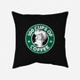100 Cups of Coffee-none non-removable cover w insert throw pillow-Barbadifuoco