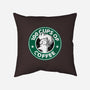 100 Cups of Coffee-none non-removable cover w insert throw pillow-Barbadifuoco