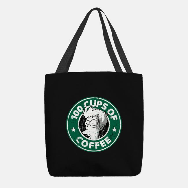 100 Cups of Coffee-none basic tote-Barbadifuoco