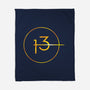13th Icon of Time & Space-none fleece blanket-Kat_Haynes