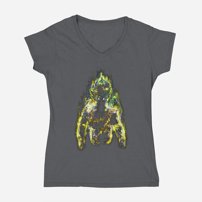 150 Million Ki-womens v-neck tee-biggers