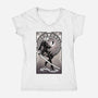 2B Or Not 2B-womens v-neck tee-jmcg