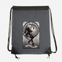 2B Or Not 2B-none drawstring bag-jmcg