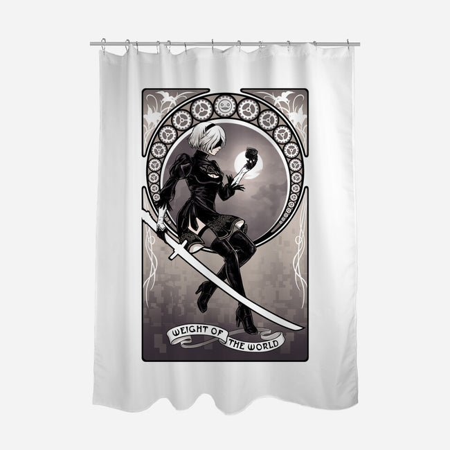 2B Or Not 2B-none polyester shower curtain-jmcg