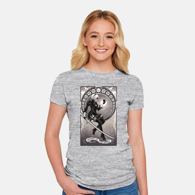 2B Or Not 2B-womens fitted tee-jmcg