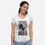 2B Or Not 2B-womens v-neck tee-jmcg